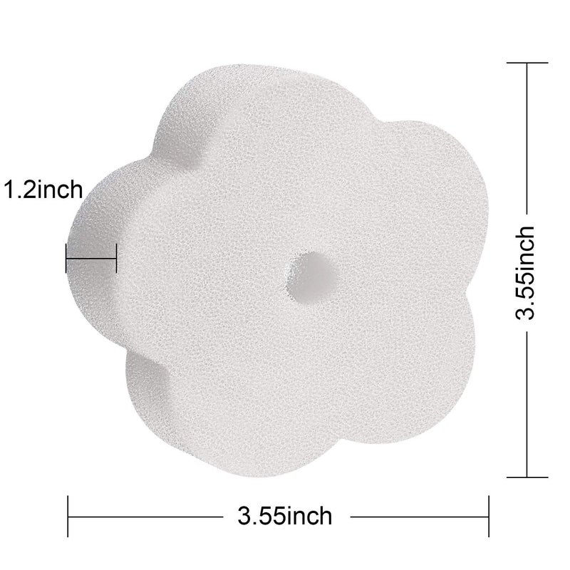 Chuangdi 24 Pieces Sponge for Hot Tub Accessories, Flower Oil Scum Absorber for Swimming Pool and Spa - Image 2